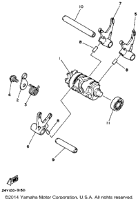 Shift Cam Fork