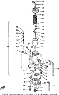 Carburetor Yz250g H