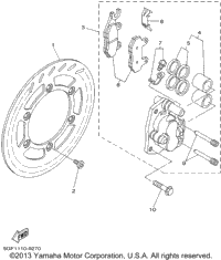 Front Brake Caliper