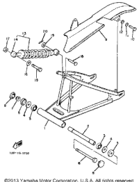Swing Arm Rear Shocks