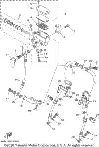 Front Master Cylinder