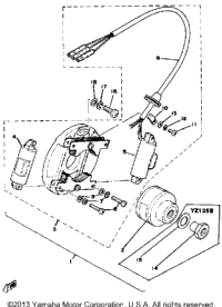 Generator Yz125e - F