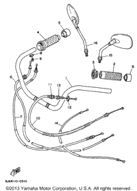Steering Handle Cable