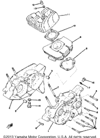 Crankcase - Cylinder
