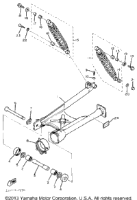 Swing Arm Rear Shocks