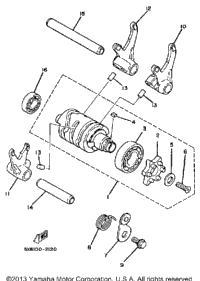 Shift Cam Fork