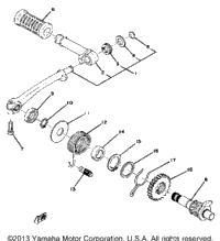 Kick - Starter Yz80 A - B - C