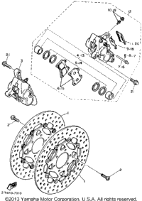 Front Brake Caliper