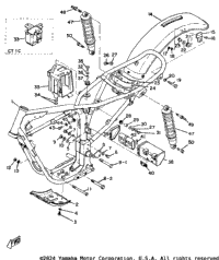 Frame, Rear Cushion & Rear Fender