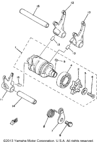 Shift Cam-Fork