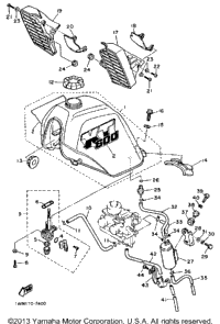 Fuel Tank (Xt600tc)