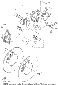 Front Brake Caliper