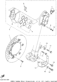 Front Brake Caliper