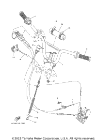 Steering Handle & Cable