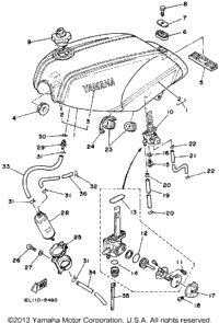 Fuel Tank (Rz350nc)