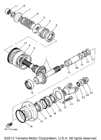Middle Drive Gear