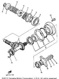 Middle Drive Gear