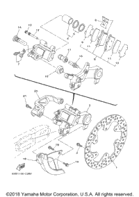 Rear Brake Caliper