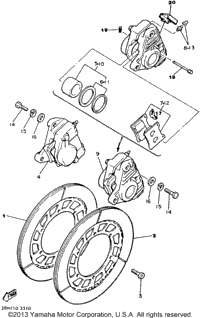 Front Brake Caliper