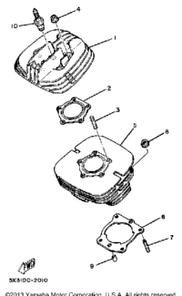 Cylinder Head - Cylinder