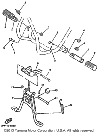 Stand Footrest