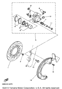 Front Brake Caliper