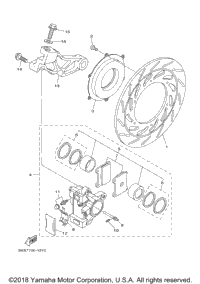 Rear Brake Caliper