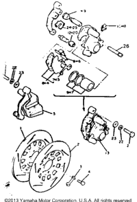 Front Brake Caliper