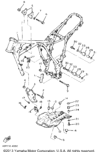 Frame (California Model Only)