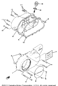 Crankcase Cover Lb50pg