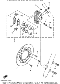 Front Brake Caliper