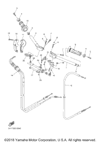 Steering Handle Cable