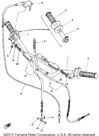 Handlebar - Cable