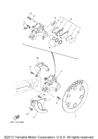 Rear Brake Caliper