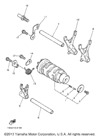 Shift Cam Shift Fork