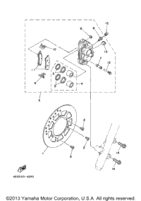Front Brake Caliper
