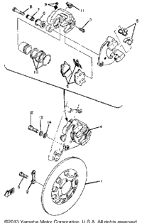 Front Brake - Caliper