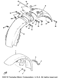 Front Fender - Rear Fender