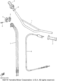Steering Handle Cable
