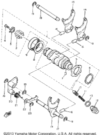 Shift Cam Fork