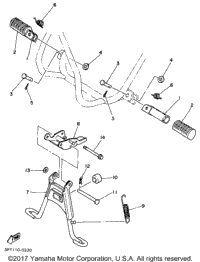 Stand Footrest