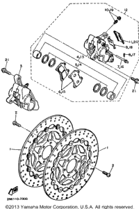 Front Brake Caliper