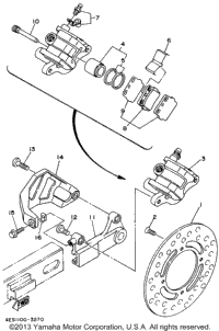Rear Brake Caliper