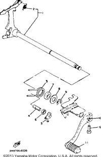 Shift Shaft Pedal
