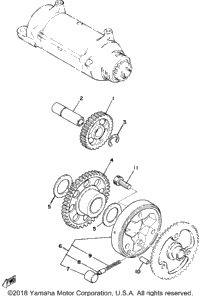 Starting Motor Unit