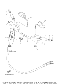 Steering Handle Cable