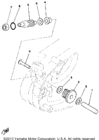 Tachometer Gear