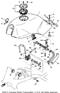 Fuel Tank (Srx600s)