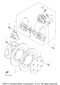 Front Brake Caliper