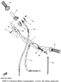 Steering Handle - Cable